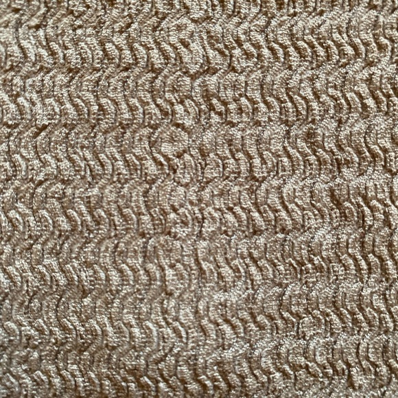 Tan/Light Brown Textured Bodycon Cutout Maxi Dress - Picture 4 of 5